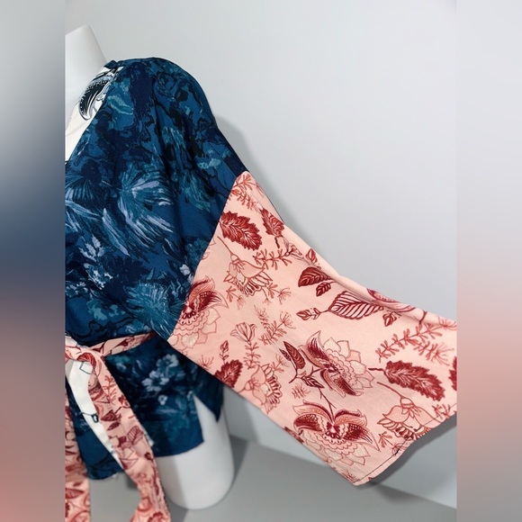 Anthropologie Tori Cropped Kimono - Picture 7 of 11